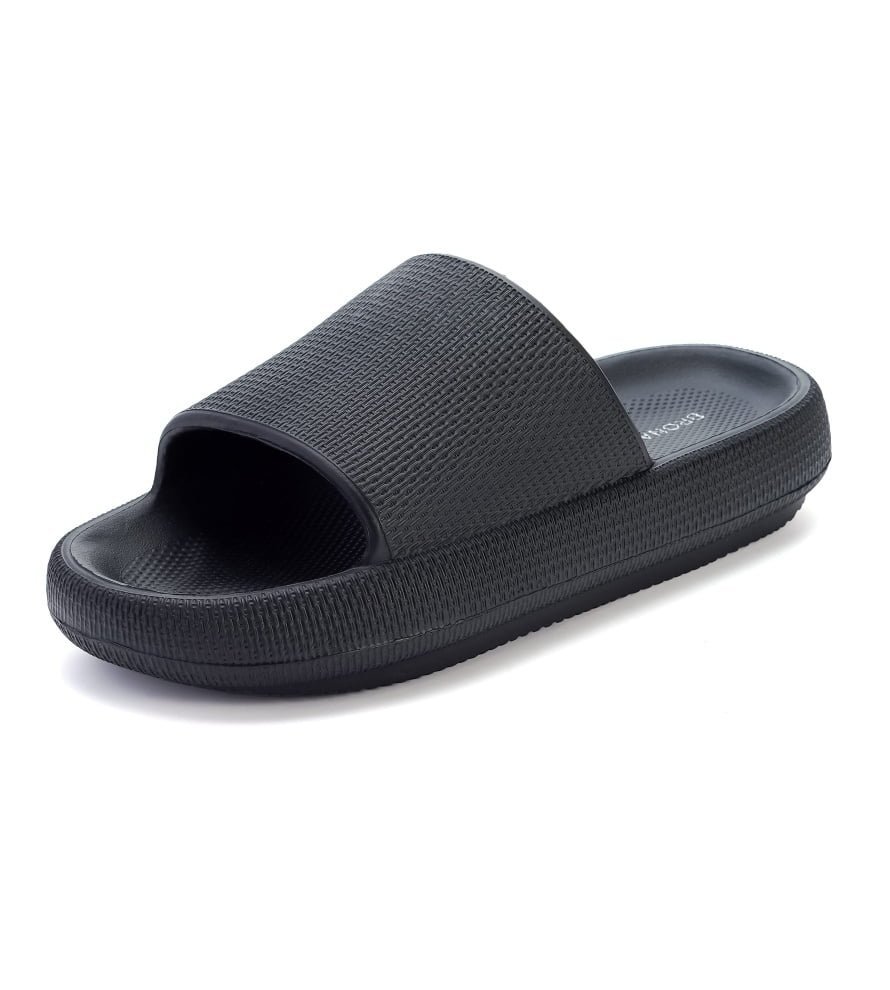BRONAX Cloud Slippers for Women and Men | Pillow Slippers Bathroom Sandals | Extremely Comfy | Cushioned Thick Sole