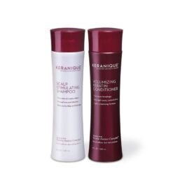 Keranique Shampoo and Conditioner Set for Hair Growth and Thinning Hair | Keratin Hair Treatment | Keratin Amino Complex. Free of Sulfates. Dyes and Parabens. 8 Fl Oz